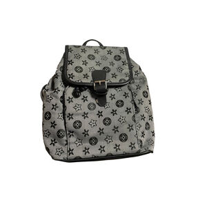 Unbranded Backpack Grey Black One size